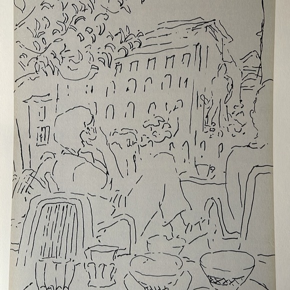 diptyque Other - DIPTYQUE “UN CAFÉ À PARIS” POSTER